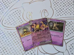 Pokemon 151 Alakazam EX Collection Promo Cards Set SVP 050 Abra 063 Kadabra 064 - Image 1