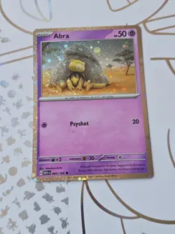 Pokemon 151 Alakazam EX Collection Promo Cards Set SVP 050 Abra 063 Kadabra 064 - Image 2