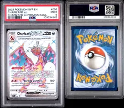 2023 POKEMON SVP EN-SV BLACK STAR PROMO | CHARIZARD ex PREMIUM PSA 9 - Image 3