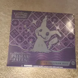 Pokemon TCG Paldean Fates Elite Trainer Box Factory Sealed ETB New - Image 1