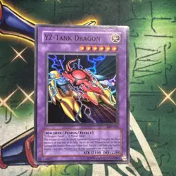 Yugioh! YZ-Tank Dragon MFC-054 Super Rare Unlimited HP - Image 1