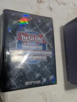 Yu-Gi-Oh World Championship Qualifier Sleeves And WCRQ Purple Deck Box - Image 3