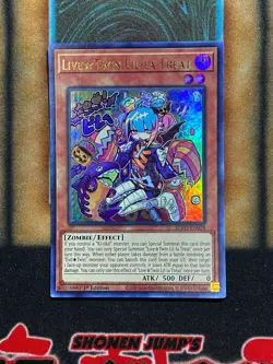 Yugioh Live Twin Lil-La Treat BLVO-EN028 Ultra Rare 1st Ed NM - Image 1