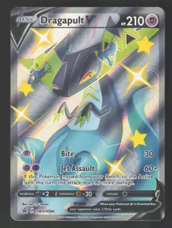 Dragapult V SWSH096 Promo Pokemon SWSH: Sword & Shield Promo Cards - Image 1
