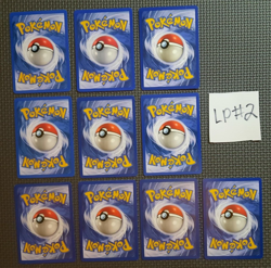 1999 Pokemon fossil Non-holo Rare 10 card lot LP lot#2 - Image 2