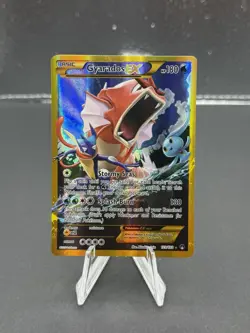 Pokemon TCG Gyarados EX 123/122 XY Breakpoint 2016 Secret Holo Rare Card - Image 1