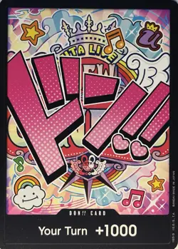 Uta DON!! Card - The Best - One Piece TCG (Non Foil) - Image 1