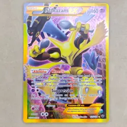 Alakazam EX Fates Collide Holo Secret Rare Card 125/124 NM Near Mint Condition - Image 1