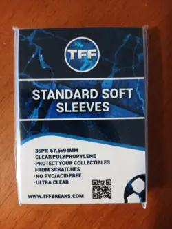 100 Card Sleeve NEW Sealed Magic The Gathering Pokemon Yu Gi Oh Football Decks - Image 1