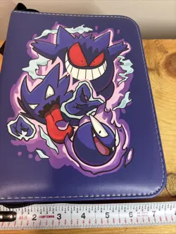 Pokemon Gengar, Haunter, and Gastly Card 3 Ring Binder - Image 4