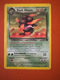 Dark Gloom Rapidash Electrode Vintage Pokemon Card Lot Team Rocket Collection - Image 4