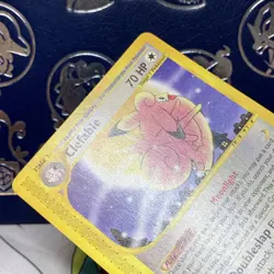 2002 Pokemon Expedition E-Card Series Clefable Rare 41/165 Non Holo NM - Image 4