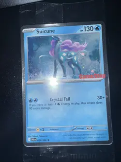 Pokemon Phantasmal Flames Suicune GameStop Exclusive Promo Card 026/094 SEALED! - Image 2