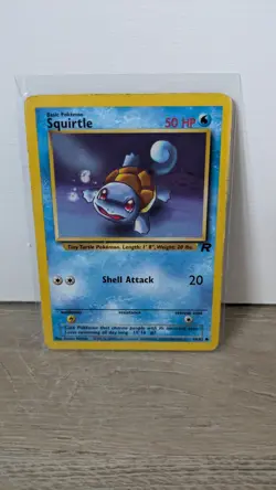 Squirtle 68/82 | Team Rocket | Common Pokemon TCG Card | LP - Image 1
