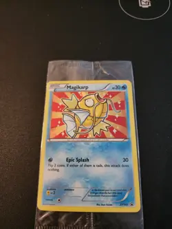 Pokemon TCG Shiny Magikarp Black Star Promo Card XY143 Sealed, Near Mint - Image 2