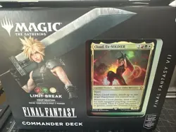Magic: The Gathering Final Fantasy Cloud Commander Deck 'Limit Break' Edition - Image 1