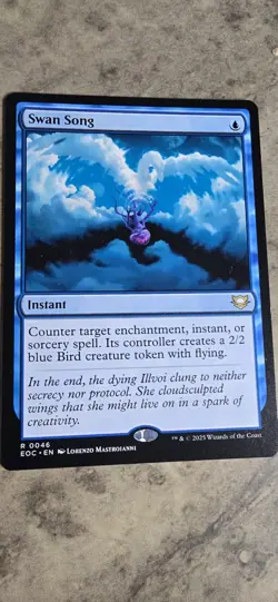 Swan Song Commander: Edge of Eternities Regular Instant Rare MTG NM - Image 1