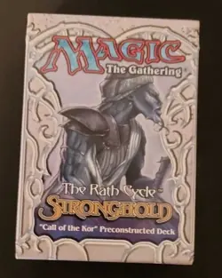 MTG - THE RATH CYCLE STRONGHOLD "CALL OF THE KOR" PRECONSTRUCTED DECK 1997 - Image 1