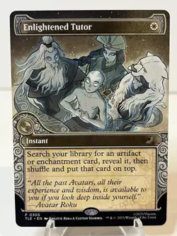 Magic The Gathering ATLA Eternal-legal Enlightened Tutor (Showcase) Regular - Image 1