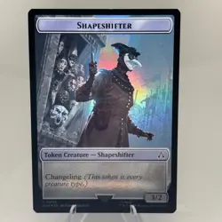 Assassin Token + Shapeshifter Token - Foil Double-sided Token - Assassin's Creed - Image 2