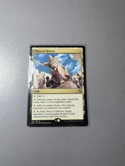 MTG Plaza of Heroes Dominaria United 252/281 Regular Rare - Image 1
