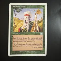 Magic the Gathering - Classic Sixth Edition Worldly Tutor 269 Uncommon 1999 - Image 1