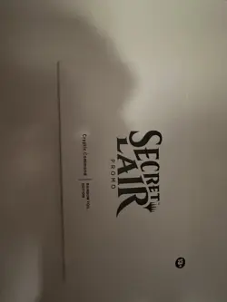 Magic the Gathering Secret Lair Cryptic commander Promo - Image 1