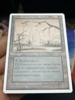 German Misprint Drudge Skeletons Swamp With Regenerate • NM- • Mtg (2034) - Image 2