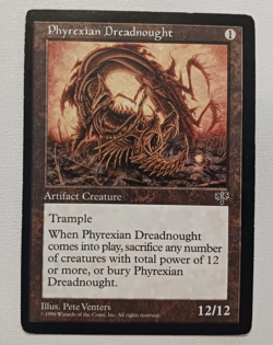 Phyrexian Dreadnought - Mirage - HP - Magic the Gathering - MTG - Image 1