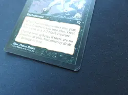 Sarcomancy MP/HP [Tempest] Corner Crease Mtg Magic Free Tracking! - Image 2