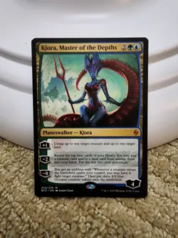 Kiora, Master of the Depths x1 Battle for Zendikar #213 NM 2015 MTG - Image 1