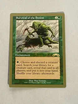 MTG Survival of the Fittest 1998 Brian Seldon World Championship Deck - Image 1