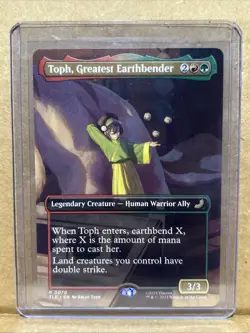 Toph, Greatest Earthbender (Borderless) Avatar: The Last Airbender MTG : Regular - Image 1