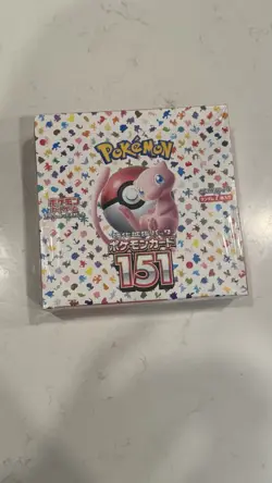 Pokemon TCG Scarlet & Violet 151 Japanese Booster Box, Sealed 20 Packs 4521329346038 - Image 5