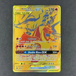 Pokemon Reshiram & Charizard GX Sun & Moon Promo #SM247 - Image 1