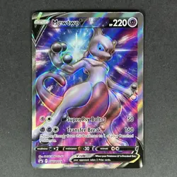 Pokemon Mewtwo V Sword & Shield Promo # SWSH229 - Image 1