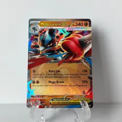 Mega Lucario ex 012 Me: Mega Evolution Promo Holo Pokemon TCG NM - Image 1