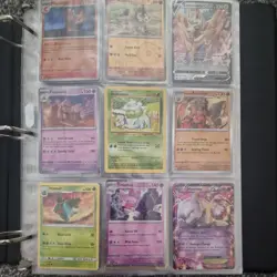 Pokemon Card Bundle 100x Cards Holos, RH ,Vintage, promos (Binder Included) - Image 1