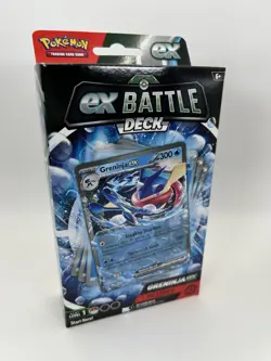 2023 Pokemon ex Battle Deck Hanger Box - Greninja ex on Front - Image 1