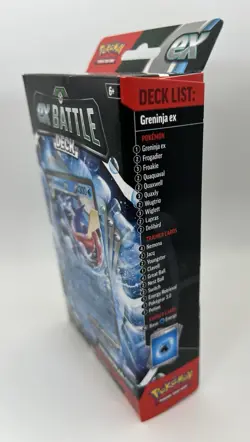 2023 Pokemon ex Battle Deck Hanger Box - Greninja ex on Front - Image 2