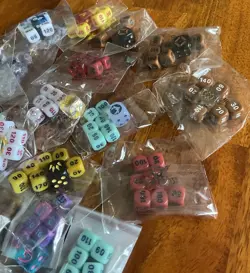 Large Lot of 23 Sets - Pokemon Dice Sets - Damage Counters - 15 New; 8 Opened - Image 4