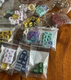 Large Lot of 23 Sets - Pokemon Dice Sets - Damage Counters - 15 New; 8 Opened - Image 5