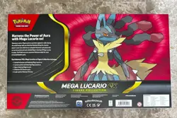 NEW! Pokemon Mega Lucario EX Premium Figure Collection Factory Sealed - Image 3