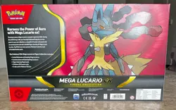 NEW! Pokemon Mega Lucario EX Premium Figure Collection Factory Sealed - Image 4