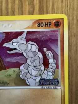 Pokemon TCG Onix EX Unseen Forces 65/115 Reverse Holo Stamped - Mint Condition - Image 2