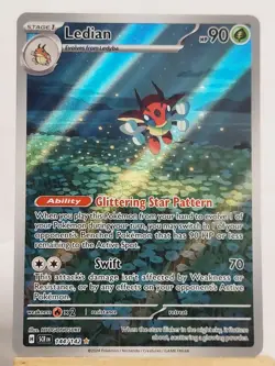 Pokemon TCG Illustration Rare Ledian #144/142 Stellar Crown - Image 1