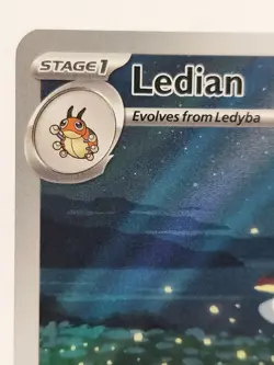 Pokemon TCG Illustration Rare Ledian #144/142 Stellar Crown - Image 4