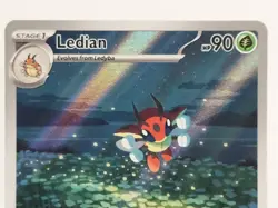 Pokemon TCG Illustration Rare Ledian #144/142 Stellar Crown - Image 5