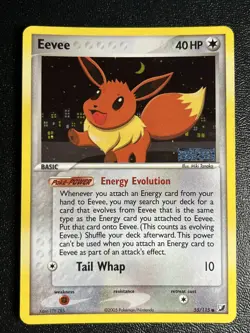 Eevee 55/115 Ex Unseen Forces Reverse Holo Stamped Vintage Pokemon NM/LP - Image 1