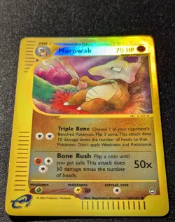Pokemon AQUAPOLIS - #54/147 Marowak - Reverse Holo - ENG - Near Mint+ - Image 3